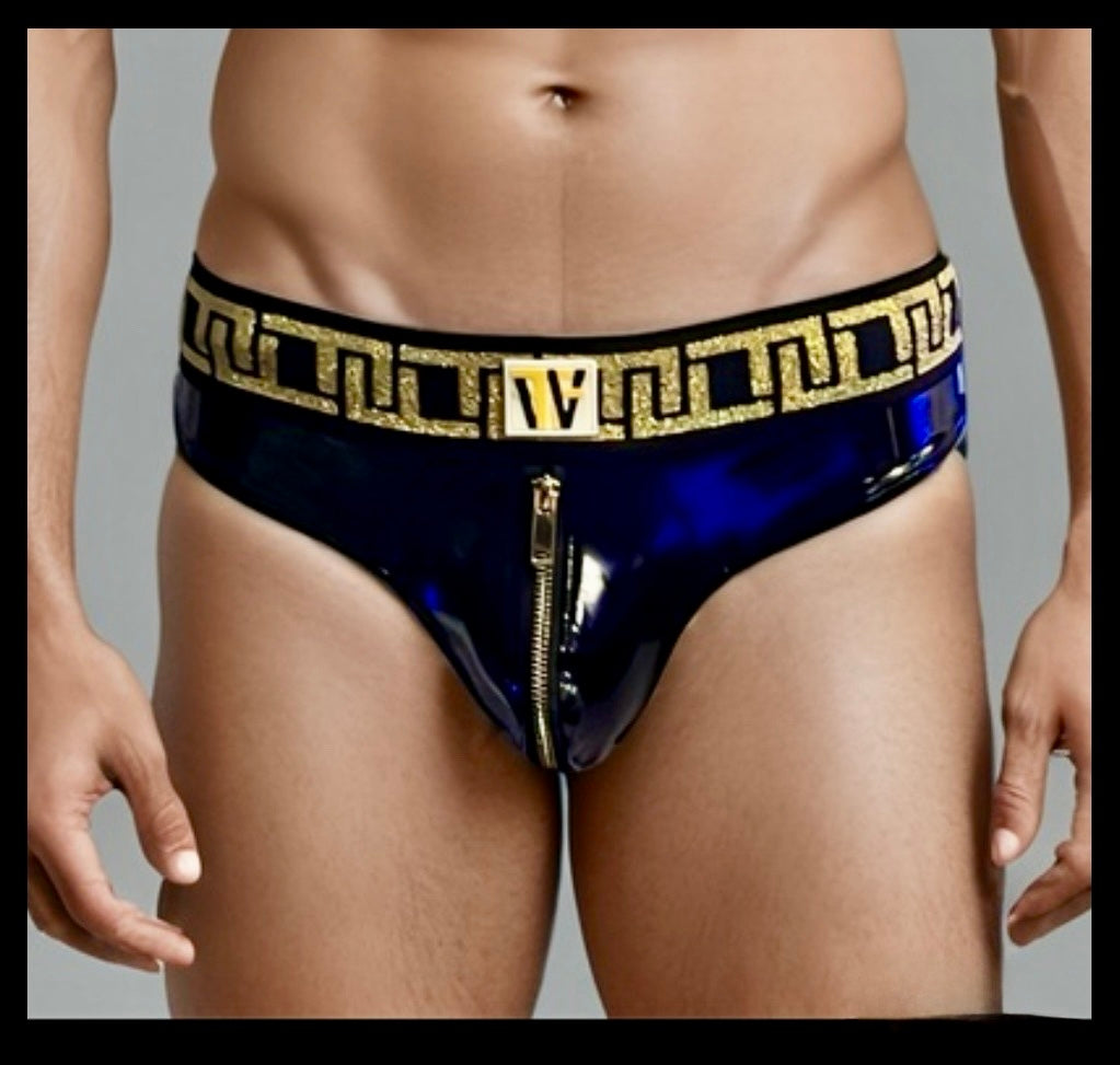 The Majesty Men's Zipper Thong Underwear