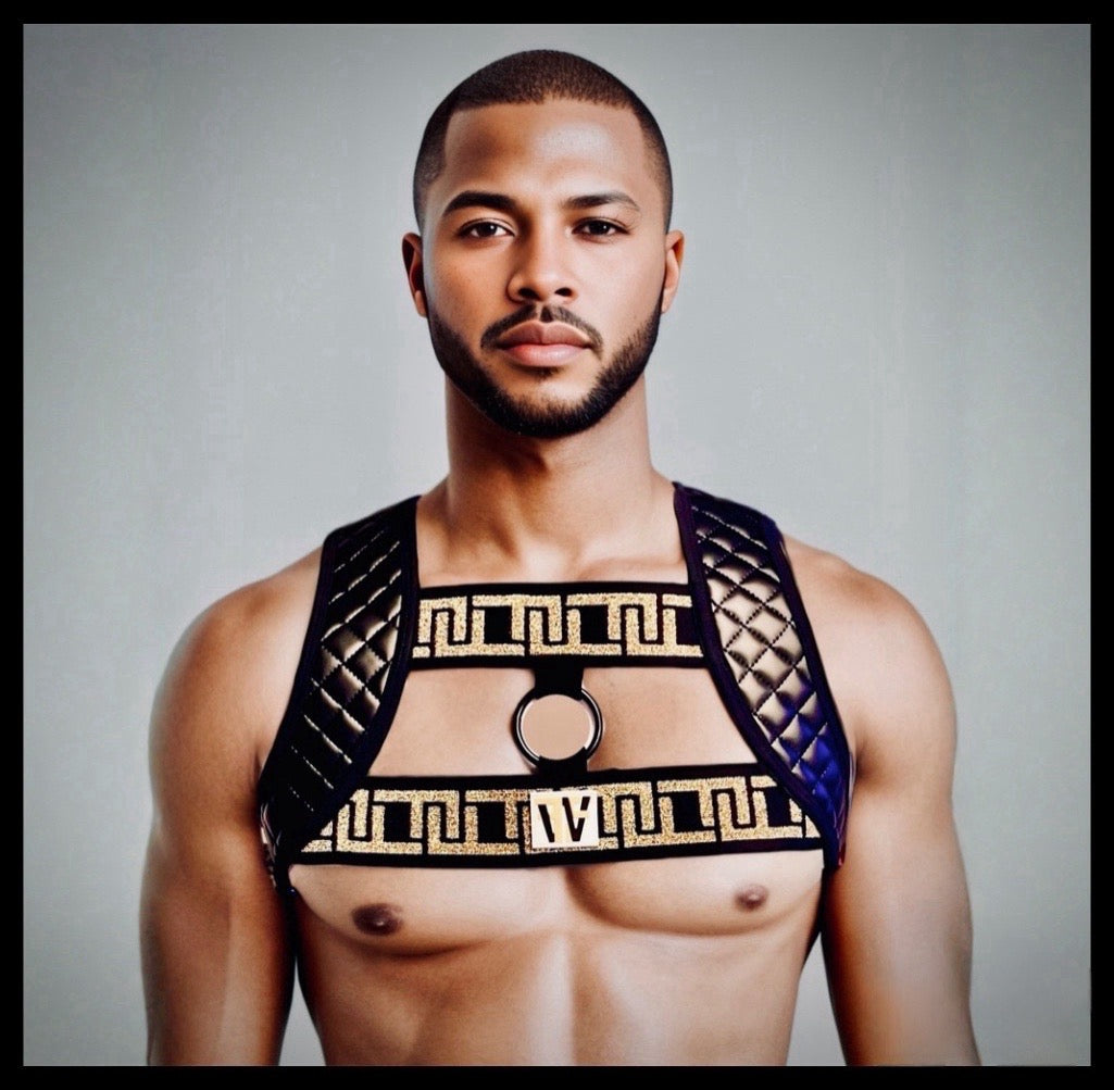 The Opulence Men’s Chest Harness