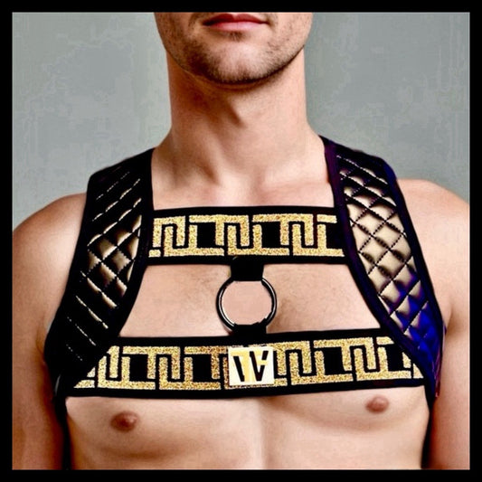 The Opulence Men’s Chest Harness