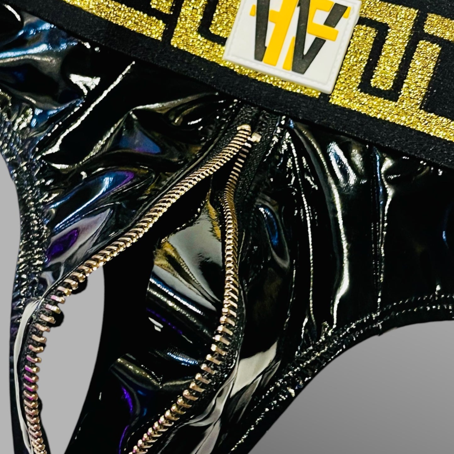 The Majesty Men's Zipper Thong Underwear