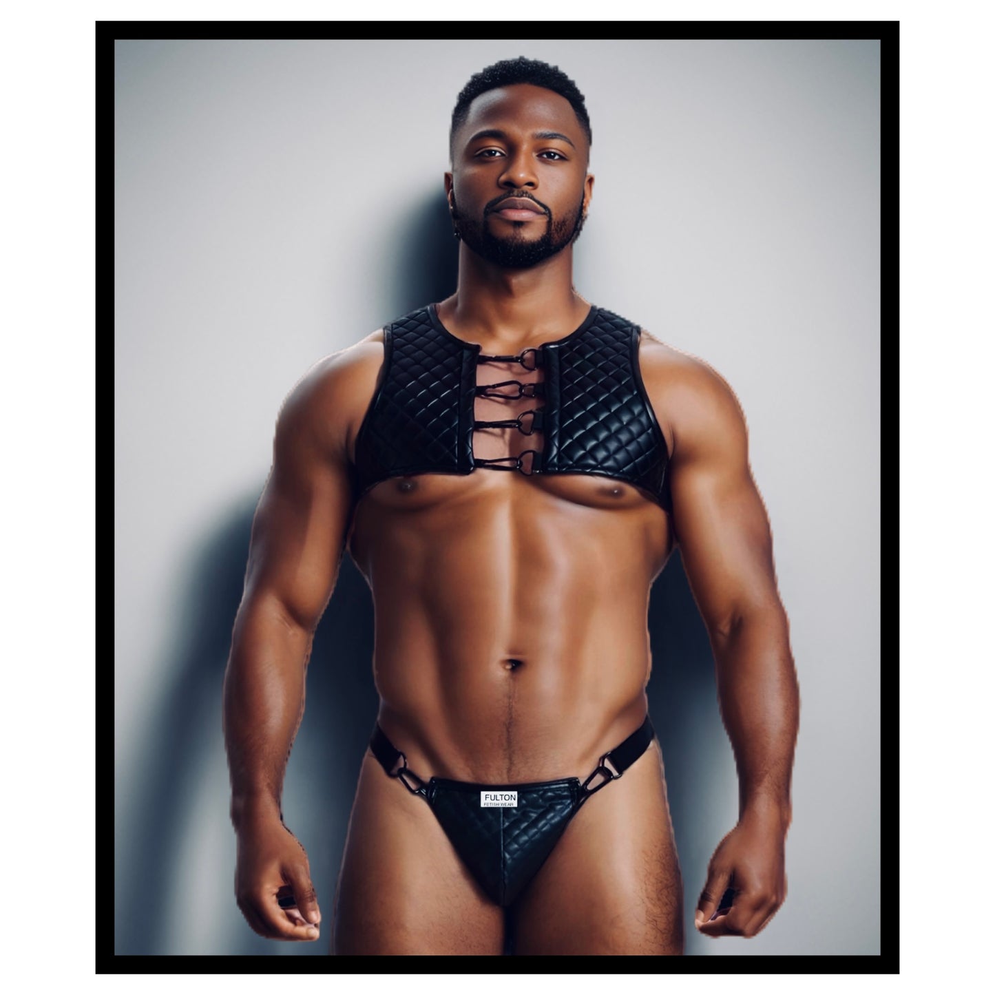 Midnight Matrix Men’s Thong Underwear