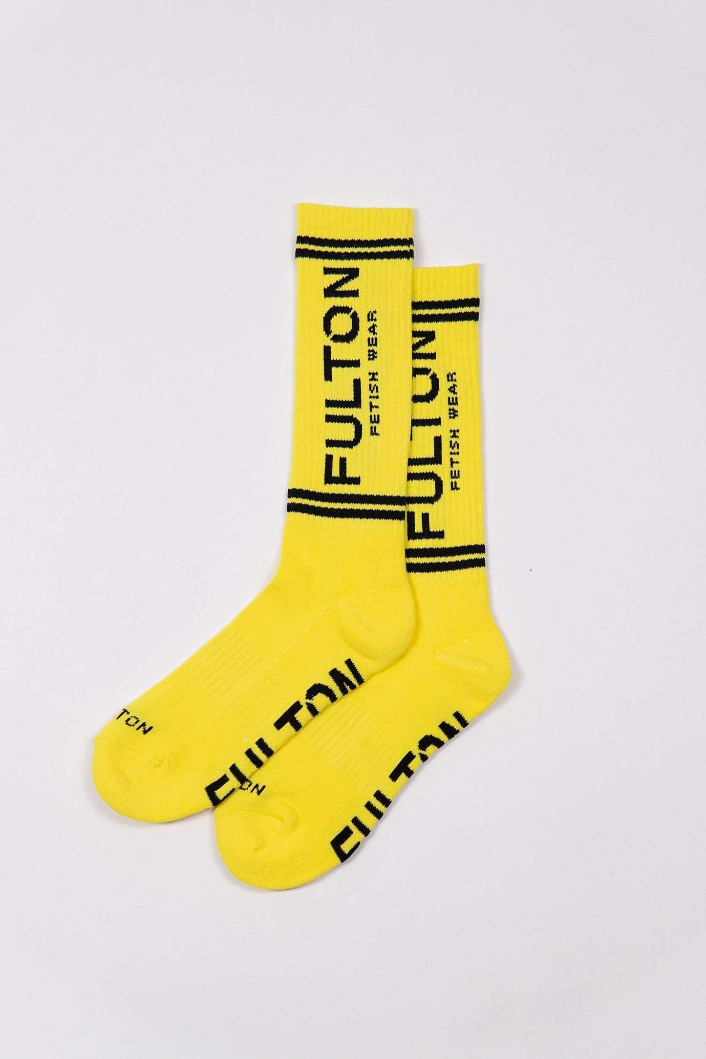 Sinister Socks in Yellow – Fulton Fetish Wear