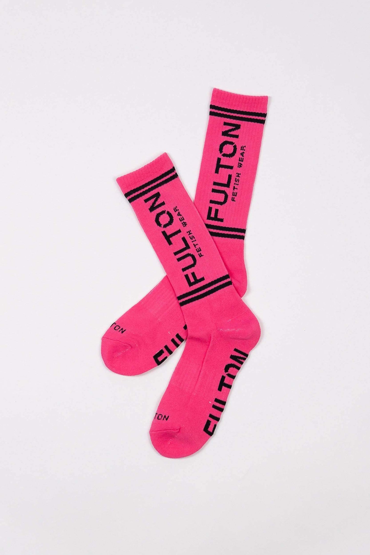 Sinister Socks in Pink One Size Fits All