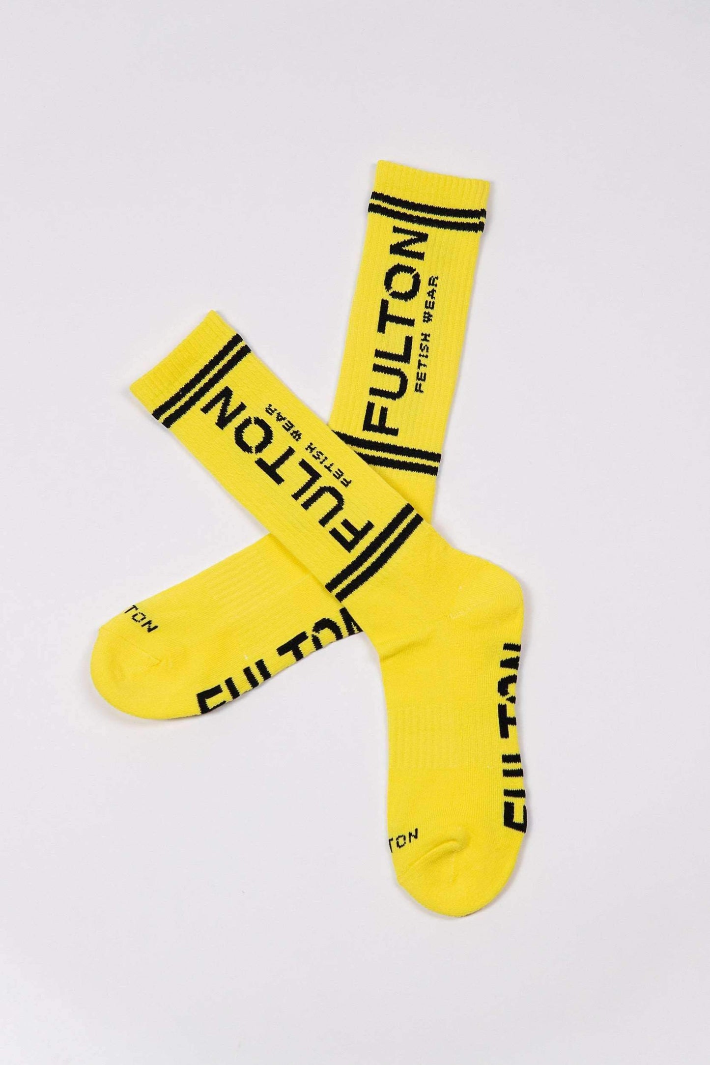 Sinister Socks in Yellow One Size Fits All